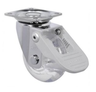 RODÍZIO 50 MM COLORGEL GIRATÓRIO COM FREIO 