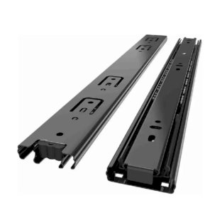 TRILHO TELESCÓPICO 30 CM PRETO