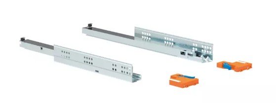 CORREDIÇA INVISÍVEL EXTRAÇÃO TOTAL 400 MM