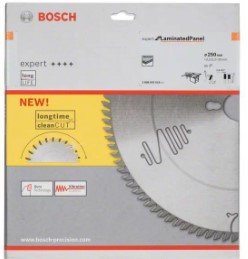 DISCO DE SERRA EXPERT 250 X 30 X 3,2 MM  80d BOSCH (HLTCG) 