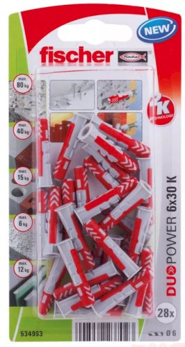 BUCHA DUOPOWER 6X30 CARTELA