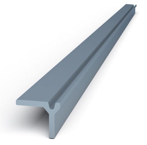 PERFIL GUIA ALUMÍNIO D52 3,00 MT