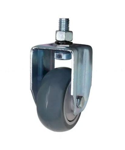 RODÍZIO 312 BP FIXO ESPIGA ROSCADA