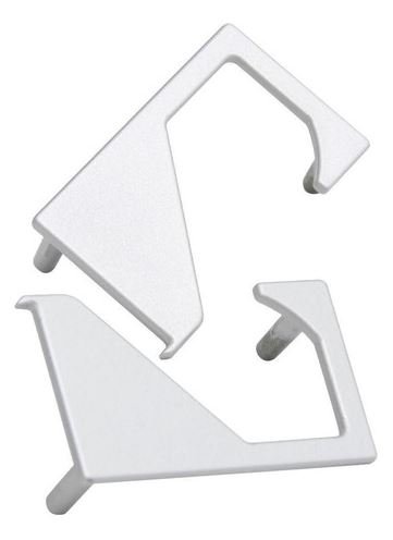 PONTEIRA VAZADA PE-178 CROMO ACETINADO (18MM)