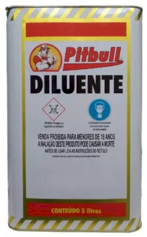 THINNER DE LIMPEZA PITBULL 5 LITROS