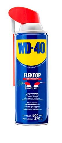 ÓLEO WD40 FLEX TOP AEROSSOL 500 ML MULTIUSO