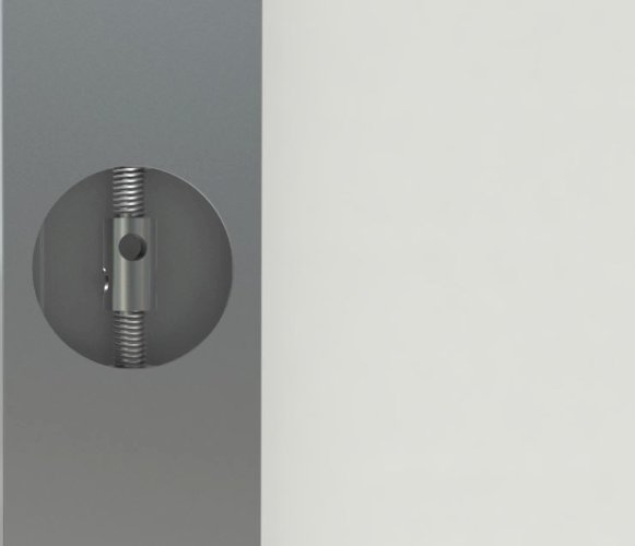 DESEMPENADOR DE PORTA DE ALUMÍNIO DP-200/2