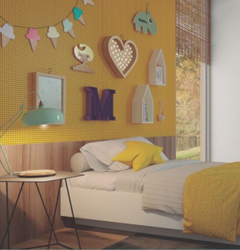 EUCAPLAC PERFERFURADO AMARELO GEMA 3,0 MM (1220X610MM)