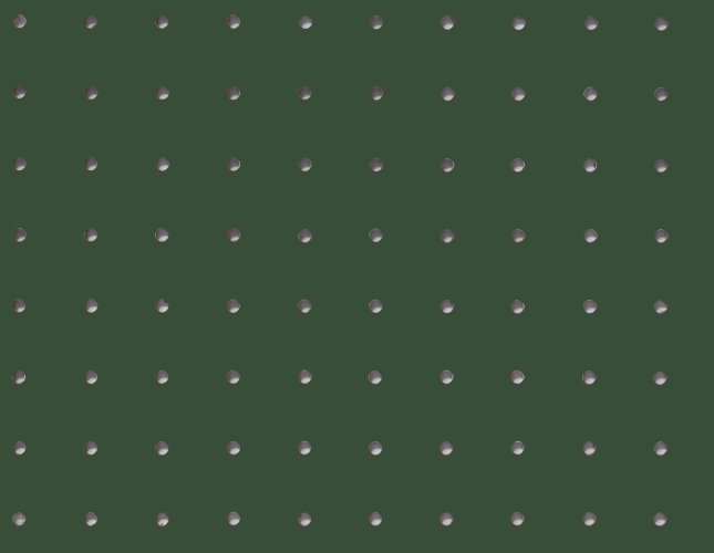 EUCAPLAC PERFURADO VERDE 3,0 MM (1220X610MM)