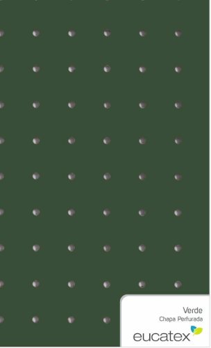 EUCAPLAC PERFURADO VERDE 3,0 MM (1220X610MM)