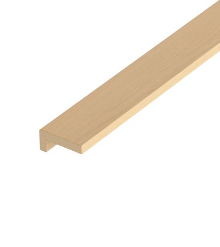 ACABAMENTO EM L DO RIPADO EUCATEX NATURAL OAK (2700X38MM)