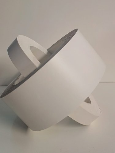 FITA DE BORDA BRANCA LISA 22X0,40MM