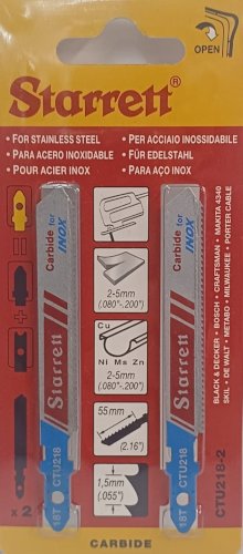 LÂMINA DE SERRA TICO TICO BI-METAL UNIQUE INOX 18 DENTES