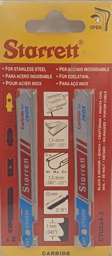LÂMINA DE SERRA TICO TICO BI-METAL UNIQUE INOX 24 DENTES