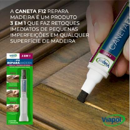 CANETA F12 IMBUIA REPARA MADEIRAS