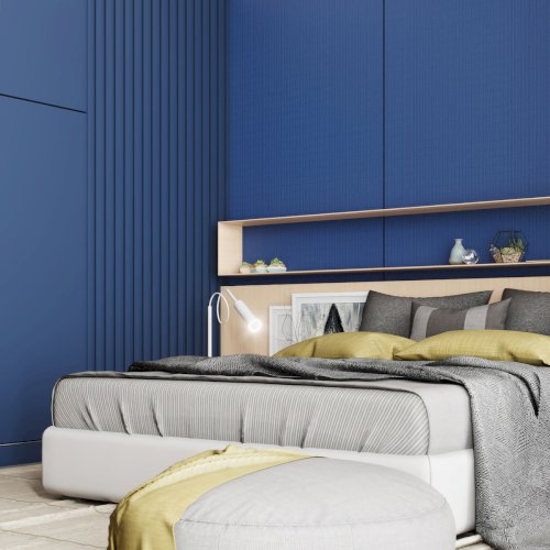 MDF 06 MM BLUES MATT