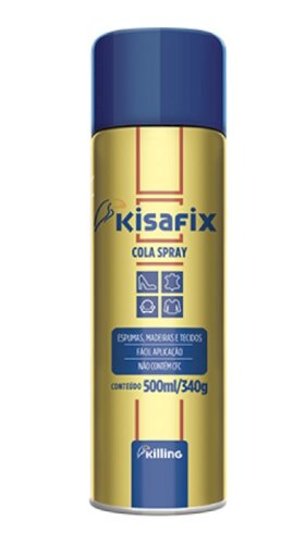 COLA DE CONTATO SPRAY KISAFIX 340 GR